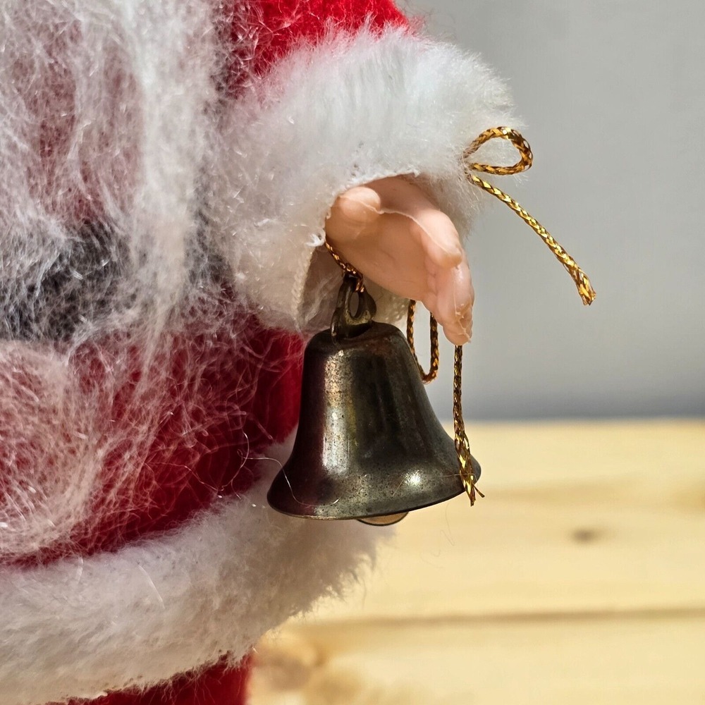 Vintage‎ Santa Claus Wind Up Musical Doll Christmas Holiday Decoration - Picture 4 of 10